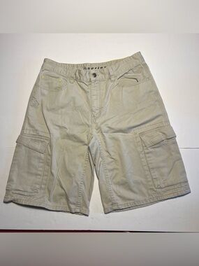 The North Face A5 Series Shorts Mens 34 Beige Canvas Chino Utility Outdoor